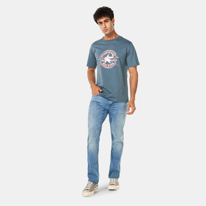 Converse Men's All Star Remix T-Shirt Blue Converse Men's All Star Remix T-Shirt Blue image number 2