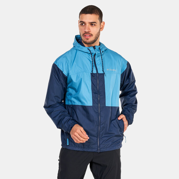 Columbia Men's Flash Challenger™ Lined Windbreaker Jacket Blue Columbia Men's Flash Challenger™ Lined Windbreaker Jacket Blue image number 0