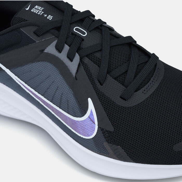 Nike Women's Quest 5 Road Running Shoe Black Nike Women's Quest 5 Road Running Shoe Black image number 4