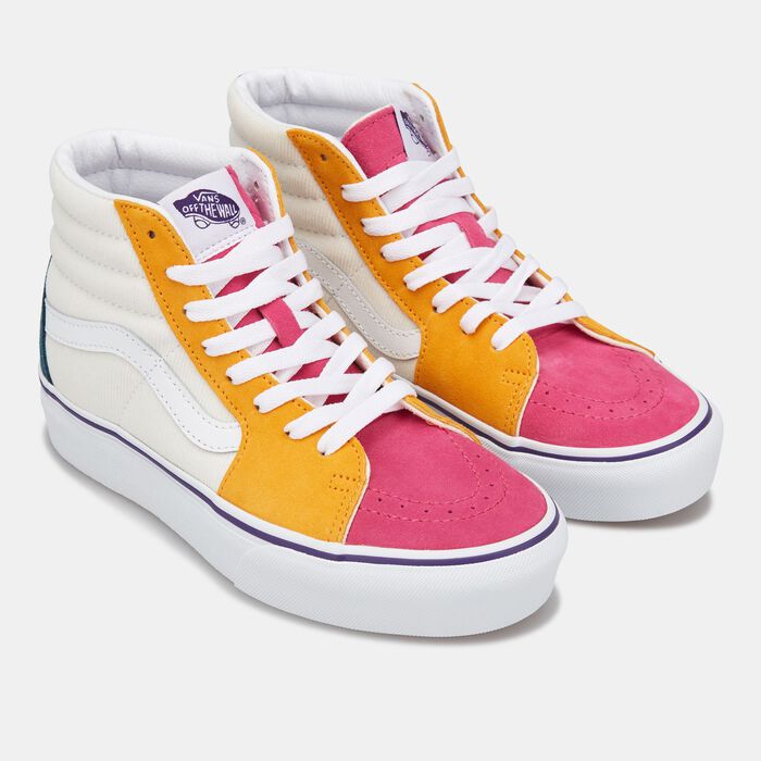 Vans Mini Cord Sk8-Hi Platform 2.0 Unisex Shoe Multi Vans Mini Cord Sk8-Hi Platform 2.0 Unisex Shoe Multi image number 1