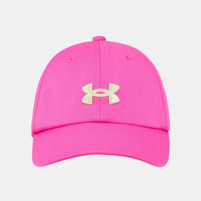 Under Armour Kids' UA Blitzing Adjustable Cap Pink image number 0