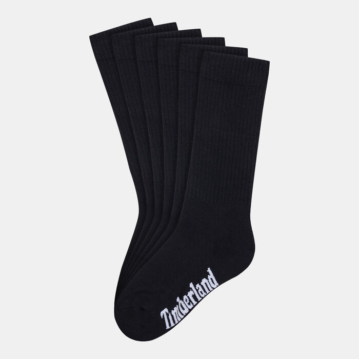 Timberland Women's Core Crew Socks (3 Pack) Black Timberland Women's Core Crew Socks (3 Pack) Black image number 0