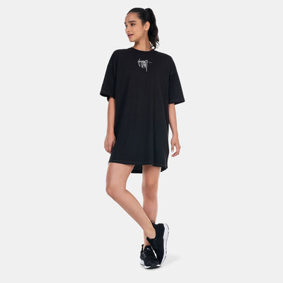 PUMA Women's Classics Tee Dress Black