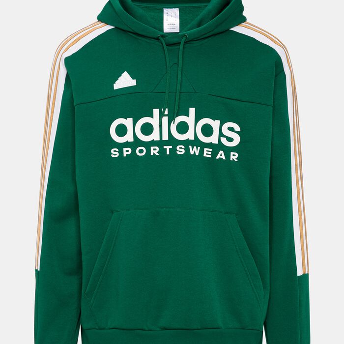 adidas Men's House of Tiro Nations Pack Hoodie Green adidas Men's House of Tiro Nations Pack Hoodie Green image number 2