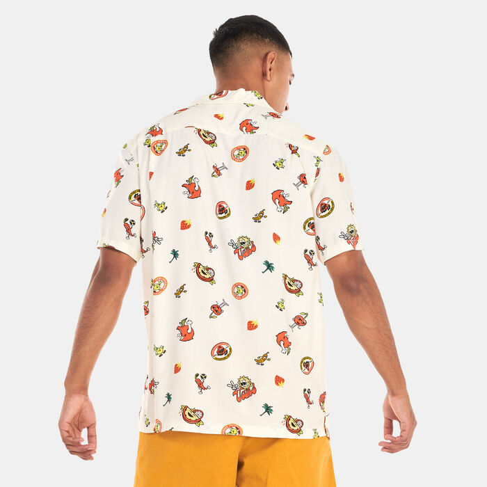Vans Men's Stickers Shirt White Vans Men's Stickers Shirt White image number 1