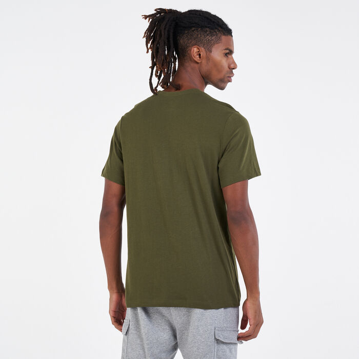 Nike Men's Just Do It Icon T-Shirt Green Nike Men's Just Do It Icon T-Shirt Green image number 1