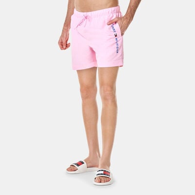 Tommy Hilfiger Men's Logo Swimming Shorts Pink Tommy Hilfiger Men's Logo Swimming Shorts Pink