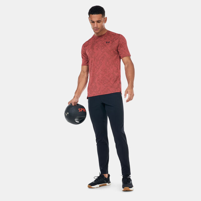 Under Armour Men's UA Tech™ Vent Training T-Shirt Red Under Armour Men's UA Tech™ Vent Training T-Shirt Red image number 2