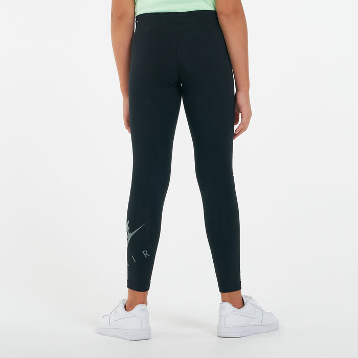 Nike Kids' Sportswear Air Favourites Leggings Black Nike Kids' Sportswear Air Favourites Leggings Black image number 1
