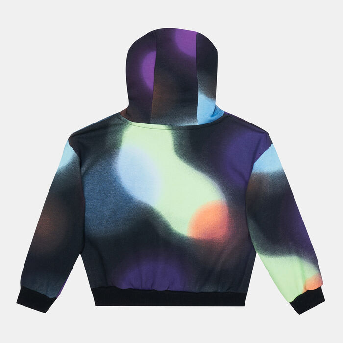 Nike Kids' Sportswear Illuminate Fleece Hoodie Black Nike Kids' Sportswear Illuminate Fleece Hoodie Black image number 1