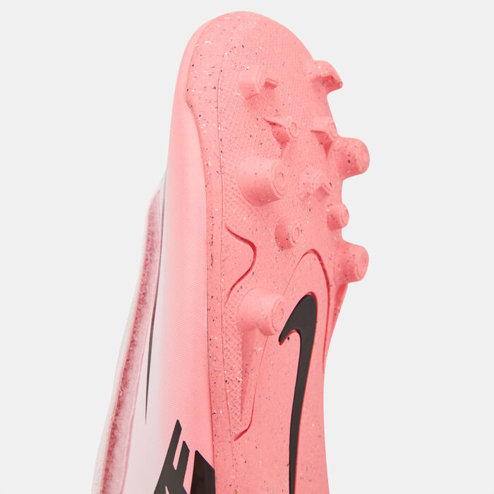 Nike Kids' Mercurial Vapor 15 Club Multi-Ground Football Shoes (Babies and Younger Kids) Pink Nike Kids' Mercurial Vapor 15 Club Multi-Ground Football Shoes (Babies and Younger Kids) Pink image number 8