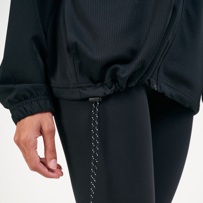 Nike Women's Pro Woven Jacket Black image number 3