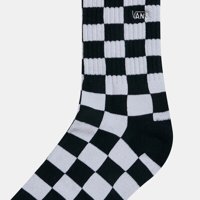 Vans Checkerboard Crew II Socks Black Vans Checkerboard Crew II Socks Black