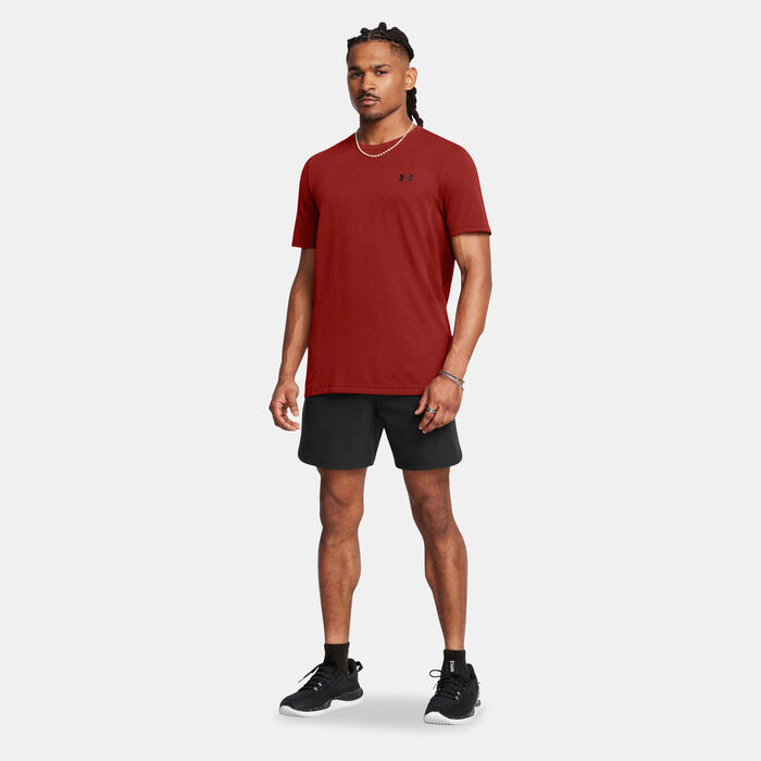 Under Armour Men's Vanish Seamless T-Shirt Orange image number 2