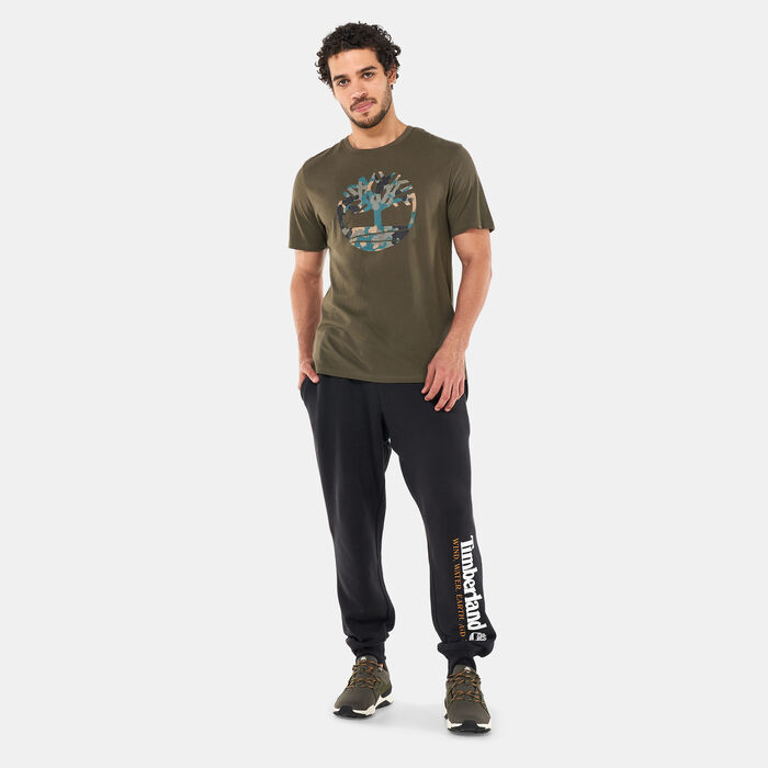 Timberland Men's Tree Camo Graphic T-Shirt Green image number 2
