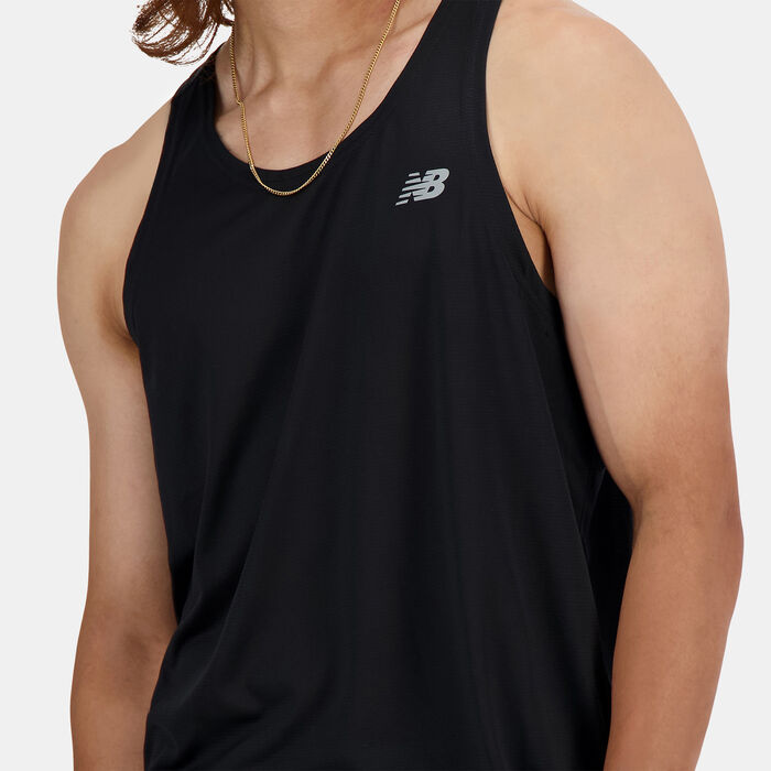 New Balance Men's Sport Essentials Running Tank Top Black New Balance Men's Sport Essentials Running Tank Top Black image number 3