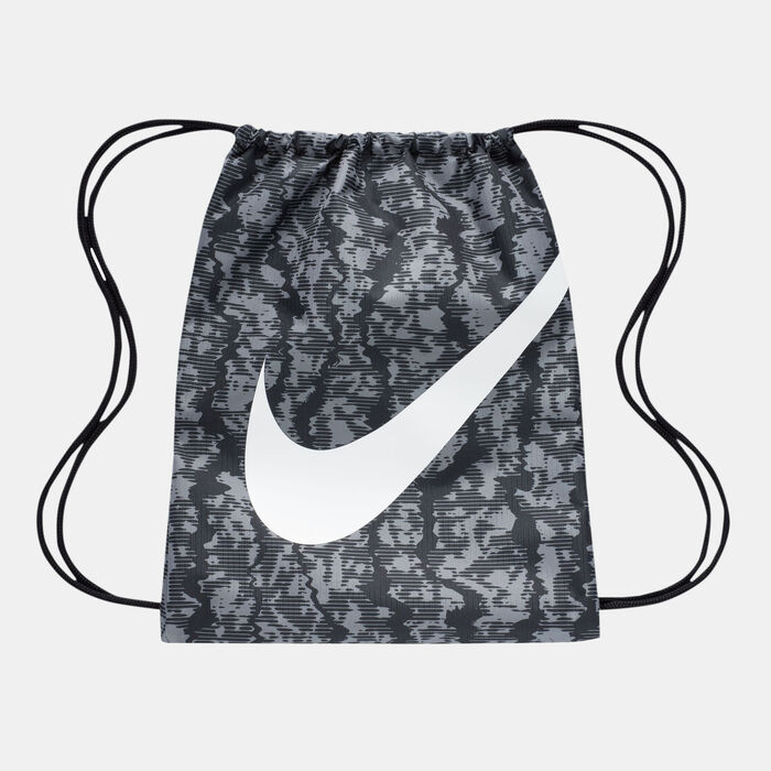 Nike Kids' Logo Gym Sack Grey image number 0