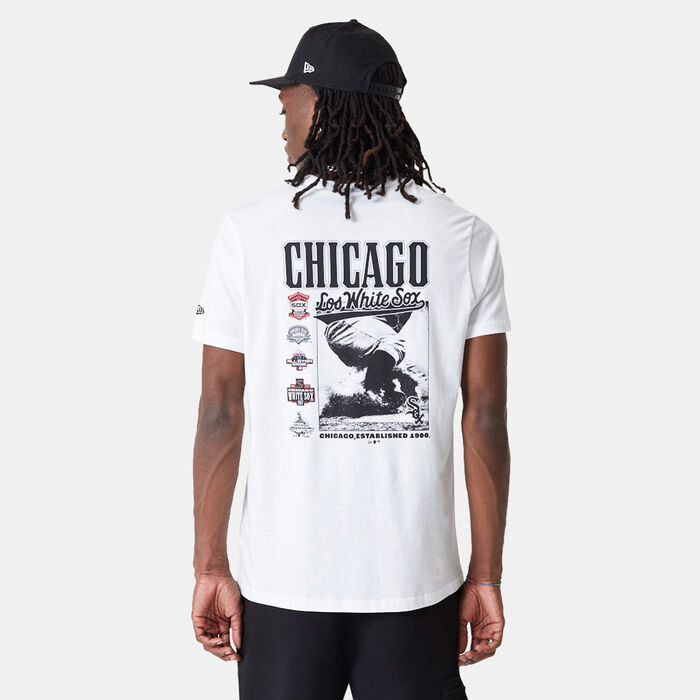 New Era Men's MLB Team Graphic Chicago White Sox T-Shirt White image number 2