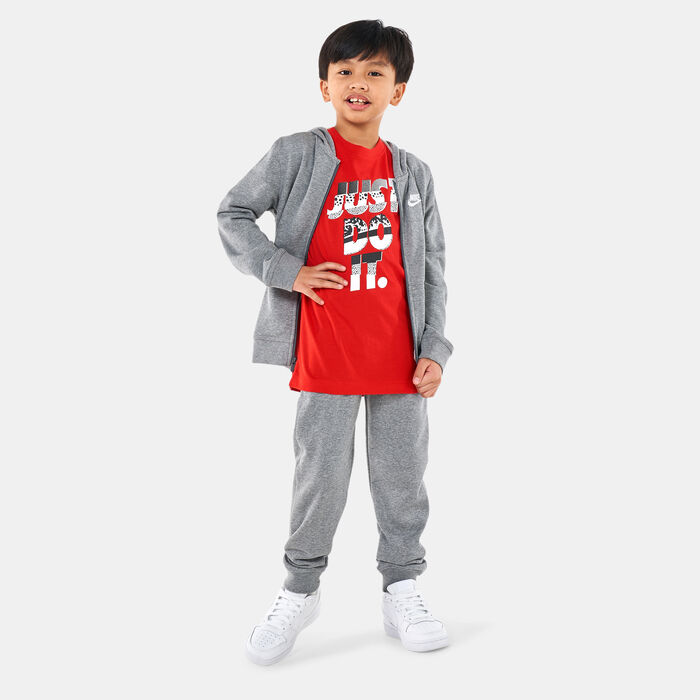 Nike Kids' Sportswear Club Sweatpants (Older Kids) Grey Nike Kids' Sportswear Club Sweatpants (Older Kids) Grey image number 2
