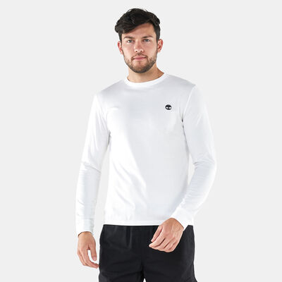 Timberland Men's Dunstan River Long Sleeve T-Shirt White Timberland Men's Dunstan River Long Sleeve T-Shirt White