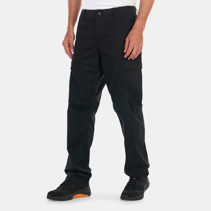 Timberland Men's Squam Lake Twill Straight Cargo Pants Black image number 0