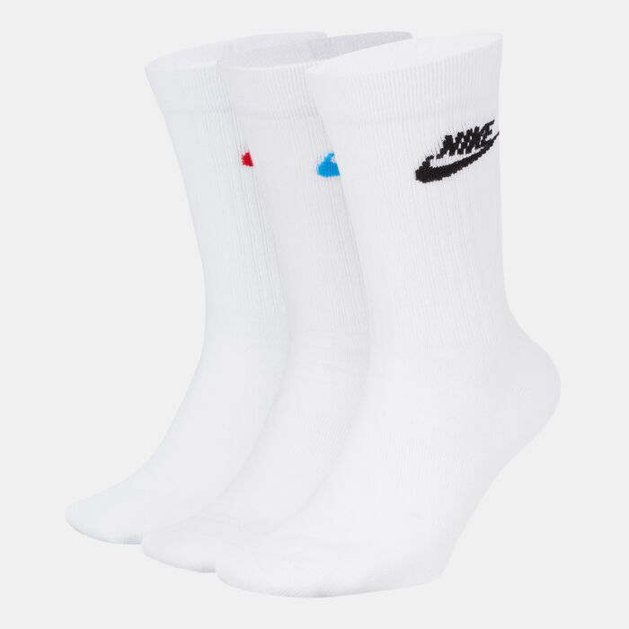 Nike Sportswear Everyday Essential Crew Socks (3 Pack) Multi Nike Sportswear Everyday Essential Crew Socks (3 Pack) Multi image number 0