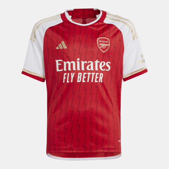 adidas Kids' Arsenal Home Jersey - 2023/24 Red adidas Kids' Arsenal Home Jersey - 2023/24 Red image number 0