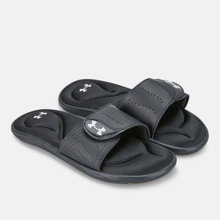 Under Armour Women's UA Ignite IX Slides Black Under Armour Women's UA Ignite IX Slides Black image number 0