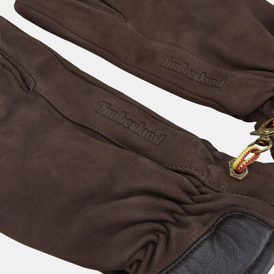 Timberland Men's Nubuck With Touch Tips Gloves Brown Timberland Men's Nubuck With Touch Tips Gloves Brown