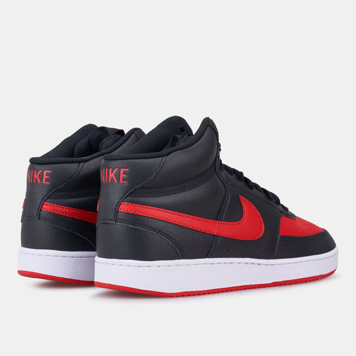 Nike Men's Court Vision Mid Shoe Black Nike Men's Court Vision Mid Shoe Black image number 2