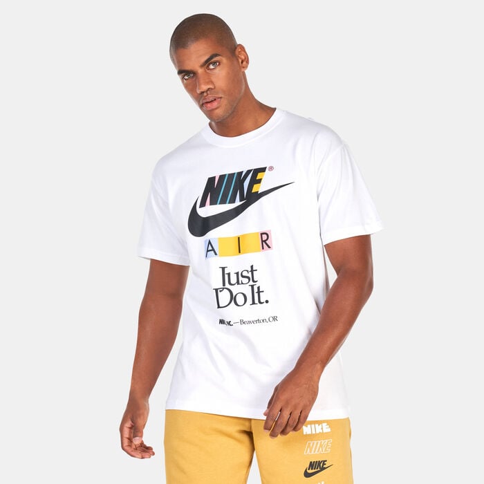 Nike Men's Sportswear M90 New DNA HBR T-Shirt White Nike Men's Sportswear M90 New DNA HBR T-Shirt White image number 0
