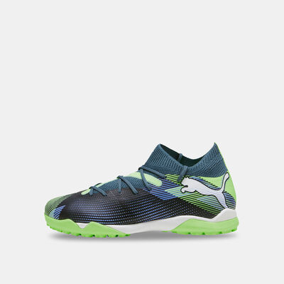 PUMA Kids' FUTURE 7 MATCH Turf Ground Football Shoes White