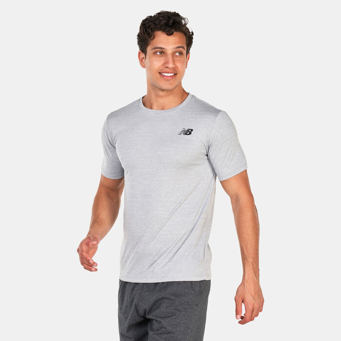 New Balance Men's Sport Tech T-Shirt Grey New Balance Men's Sport Tech T-Shirt Grey image number 0