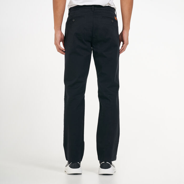 Timberland Men's Squam Lake Straight Stretch Twill Pants Black image number 1