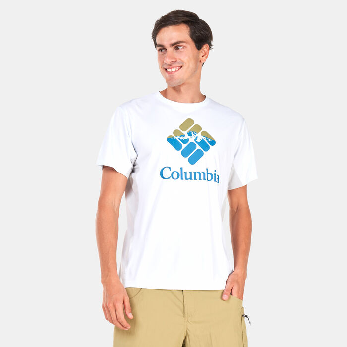 Columbia Men's Zero Ice Cirro-Cool™ Graphic T-Shirt White Columbia Men's Zero Ice Cirro-Cool™ Graphic T-Shirt White image number 0