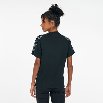 adidas Originals Women's Loose Letter T-Shirt Black