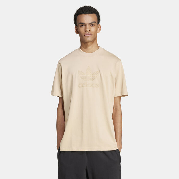 adidas Originals Men's Mono T-Shirt Beige adidas Originals Men's Mono T-Shirt Beige image number 0