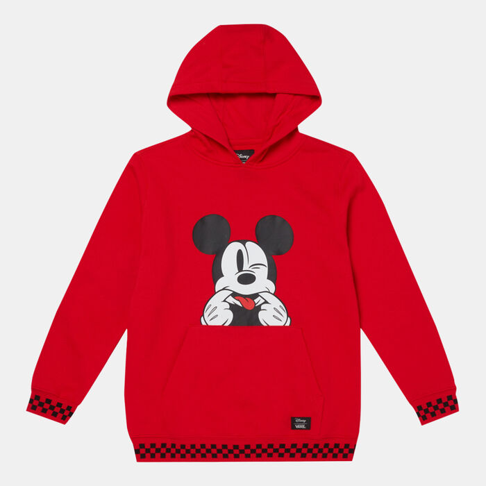 Vans Kids' Disney Funhouse 100 Hoodie Red image number 0