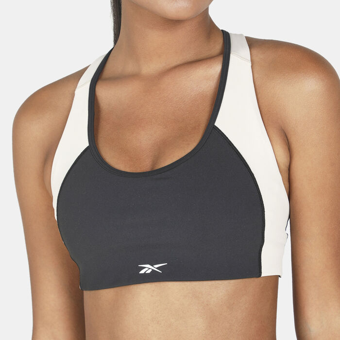 Reebok Women's Lux Racerback Sports Bra Black Reebok Women's Lux Racerback Sports Bra Black image number 3