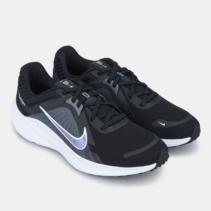 Nike Women's Quest 5 Road Running Shoe Black Nike Women's Quest 5 Road Running Shoe Black image number 1