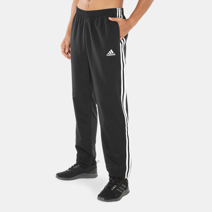 adidas Men's AEROREADY Essentials 3-Stripes Tracksuit Set Black adidas Men's AEROREADY Essentials 3-Stripes Tracksuit Set Black image number 3