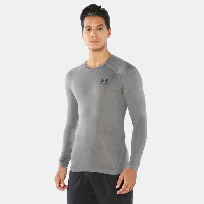 Under Armour Men's HeatGear Armour Training Top Grey image number 0