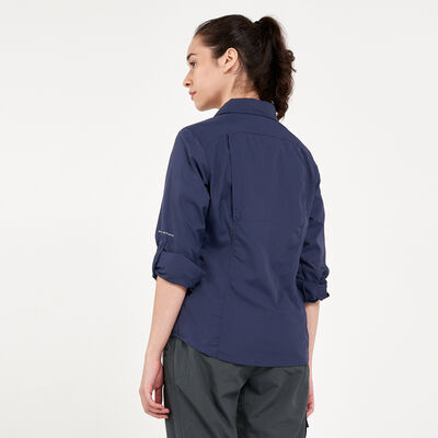 Columbia Women's Silver Ridge™ 2.0 Multi Plaid Shirt Blue Columbia Women's Silver Ridge™ 2.0 Multi Plaid Shirt Blue