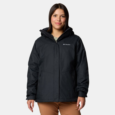 Columbia Women's Bugaboo II Fleece Interchange Hiking Jacket Black