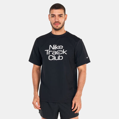 Nike Men's Dri-FIT Track Club Running Top Black