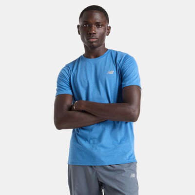 New Balance Men's Jersey Training T-Shirt Black