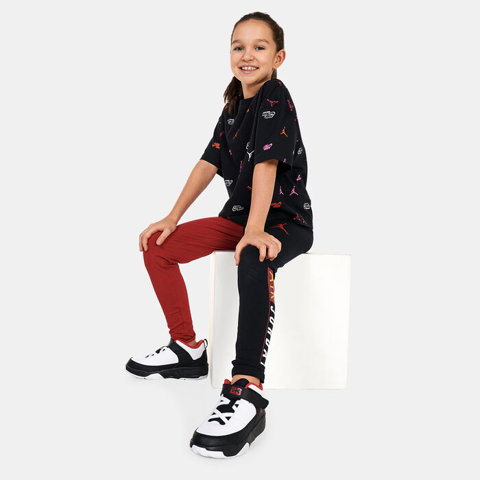 Jordan Kids' Paprika Blocked Leggings (Older Kids) Red Jordan Kids' Paprika Blocked Leggings (Older Kids) Red image number 2