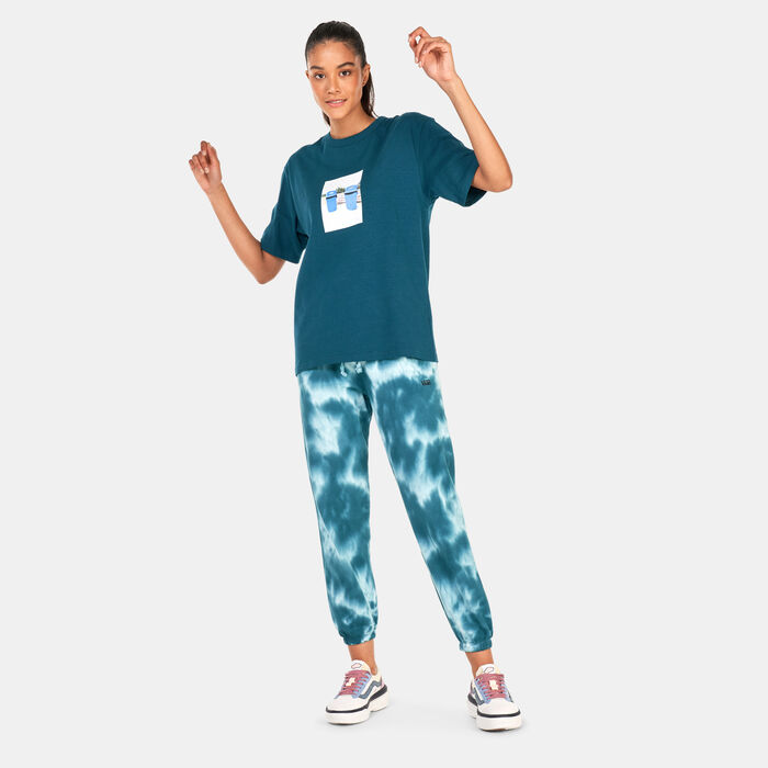 Vans Women's x Curren X Knost T-Shirt Green Vans Women's x Curren X Knost T-Shirt Green image number 2
