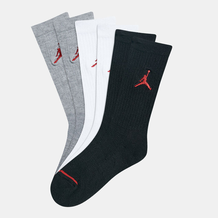 Jordan Kids' Jumpman Logo Socks - 3 Pack (Younger Kids) Multi Jordan Kids' Jumpman Logo Socks - 3 Pack (Younger Kids) Multi image number 0