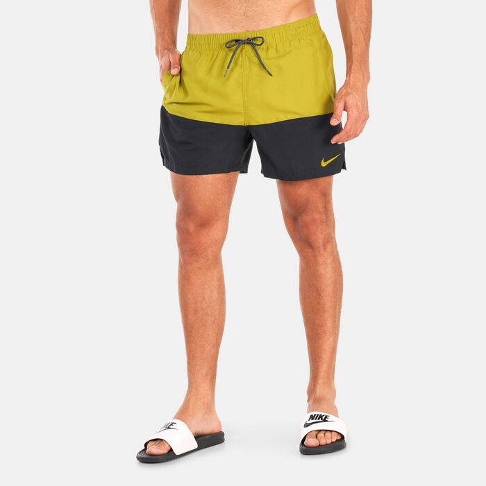 Nike Swim Men's Split Swim Trunks Green Nike Swim Men's Split Swim Trunks Green image number 0